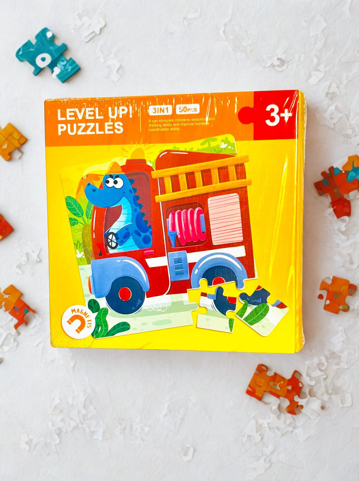3-in-1 Magnetic Puzzle for Kids