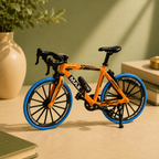 Premium 1:8 Scale Die-Cast Bicycle Toy With Realistic Design, Movable Pedals and Sturdy Metal Construction
