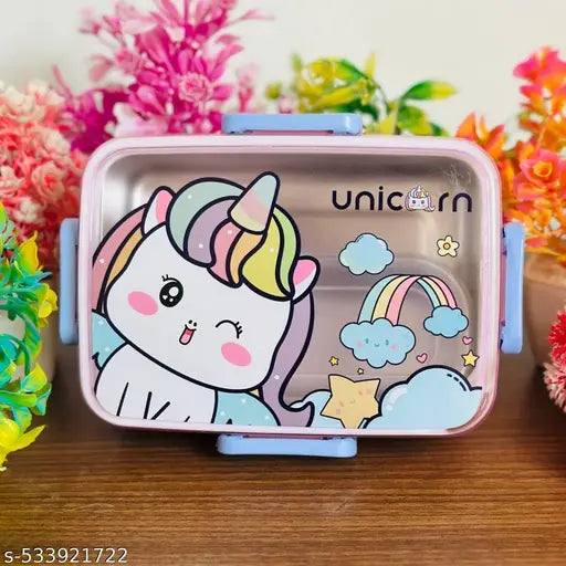 Unicorn Lunch Box, Stainless steel, 700 ml